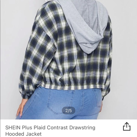 Plaid jacket - Picture 1 of 2